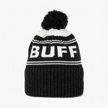 Gorro unisex Buff Knitted Fleece Hat Beanie, color negro