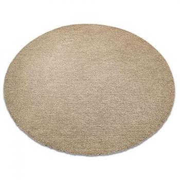 Alfombra Moderna Lavable LATIO Círculo Beige 200 cm
