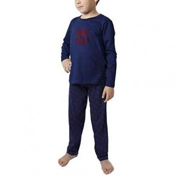 FC Barcelona Pijama Manga Corta Escudo para Niño