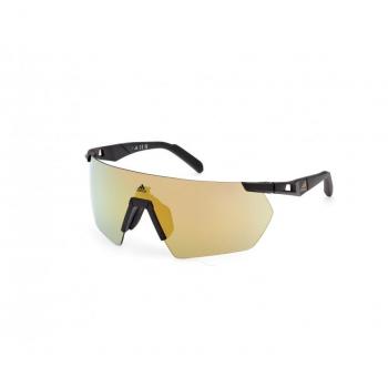 Adidas Matte Black/Light Brown Sunglasses Sp0062, Black unisex, Size: ONE SIZE