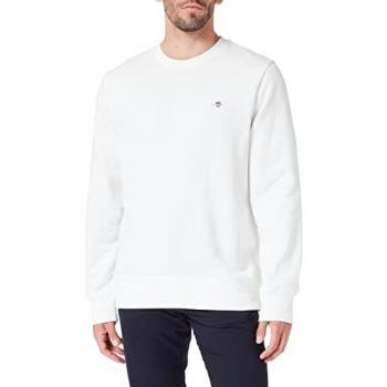Sudadera GANT Hombre Regular Fit Cuello Redondo Mezcla de Algodón con Logotipo 'SHIELD' Talla XXXL