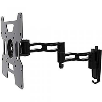 HAEGER Triple Tilt & SWIVE - Soporte de TV - para Plasma/LED/LCD TV de 17”- 37”, Montaje Universal, diseño de fácil Montaje, inclinación: -15º ~ +15º y orientación: 180º