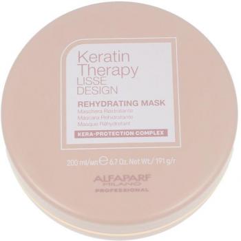 Alfaparf Milano Keratin Therapy Lisse Design Rehydrating Mask for shiny and soft hair 200 ml