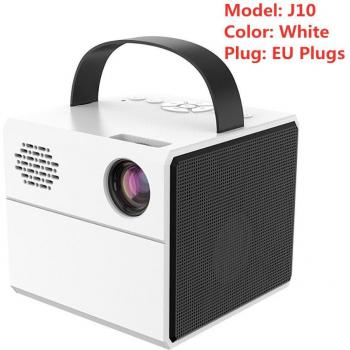 Proyector Mini Kebidu J10 PK Q2 para Niños, Portátil, Compatible con HDMI, Educativo y LED para Navidad