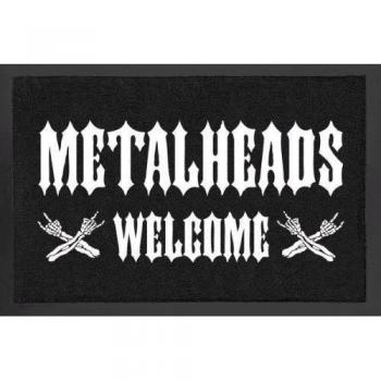 Felpudo Metalheads Welcome