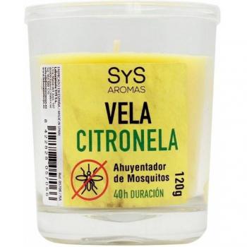 Vela Aromática de Citronela Anti-Mosquitos 120g