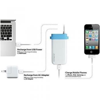 Xoopar ICEBANGWH Icebang Powerbank - Batería externa portátil para móvil o tablet, color blanco