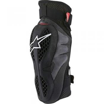 Alpinestars 1569099 - Protectores de codos, negro/rojo, L/XL, juego de 2