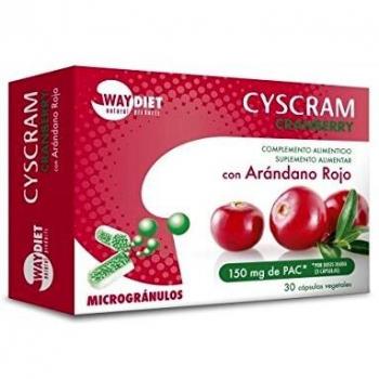 CYSCRAM CON ARÁNDANO ROJO 30 CÁPSULAS DE WAYDIET