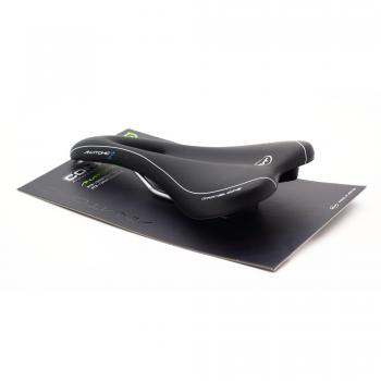 CONTEC MTB-Sattel 'Anatomic 2 - Sport Zone Cut' 'Hi-Density' PU-Schaum mit einer Komfort Gel Einlage SB-verpackt, Vakuum-versiegelt und zu 100% wasserdicht, patentierter D2