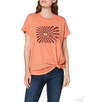 Volcom Breaknot - Camiseta para Mujer, Mujer, Top, B3511956, Terracota, Extra-Small