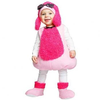 Desconocido My Other Me-204199 Disfraz de pequeña Poodle para niña, color rosa, 1-2 años