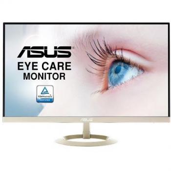 ASUS VZ27AQ 27 Wide Quad HD IPS Mate Negro, Oro Plana pantalla para PC - Monitor