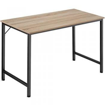Tectake Escritorio Jenkins - Escritorio minimalista de estilo industrial, tablero de aglomerado con recubrimiento protector de melamina, estructura sólida y resistente de acero con revestimiento en polvo, disponible en 80/100/120/