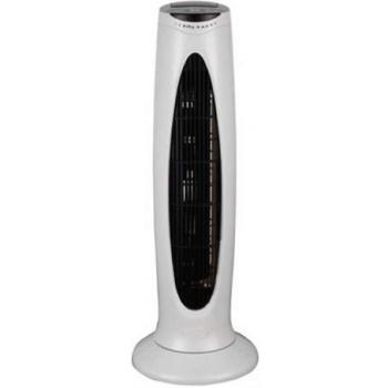 Ventilador PAEAMER VT-2963 torre 73 cm 3 velocidades oscilante mando a distancia 50W temporizador blanco