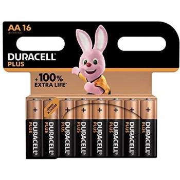 Duracell Plus-AA CP16 - Pilas alcalinas