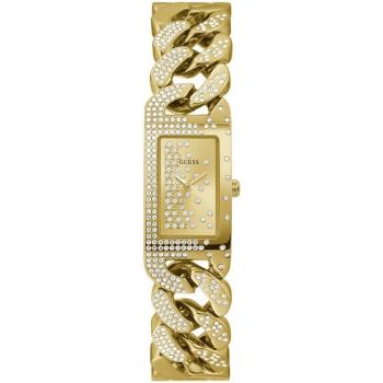Guess - Reloj de mujer Starlight GW0298L2 de acero y correa dorada (Ø 20 mm)