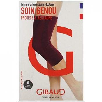 Gibaud - Rodillera para mujer, color rojo, talla 2
