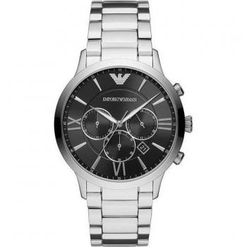 Emporio Armani AR11208 Men's Watch - Elegant Design, Stainless Steel, Quartz Movement
