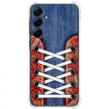 Funda Antigolpes de Silicona para Samsung Galaxy A35 5G - Diseño Zapatillas 11