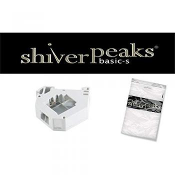 Adaptador de riel DIN SHIVERPEAKS BS08-10020 para módulos Keystone RJ45 Blanco