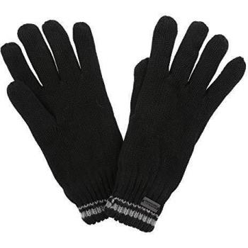 Regatta Balton' Fleece Lined Gloves Guantes, Hombre, Black/Rock Grey, S/M