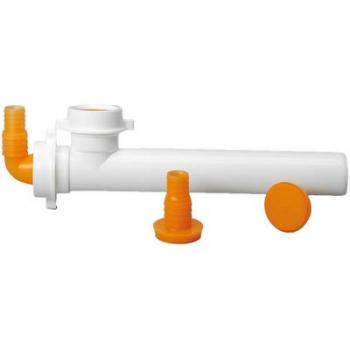 Conexión 2 Vías Diámetro 40mm con Conexión para Lavadora y Lavavajillas 230mm