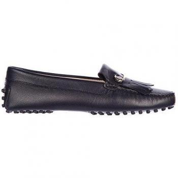 Tod's mocasines en piel mujer nuevo heaven frangia spilla galassia blu EU 39 XXW0FW0K7207Y9U824