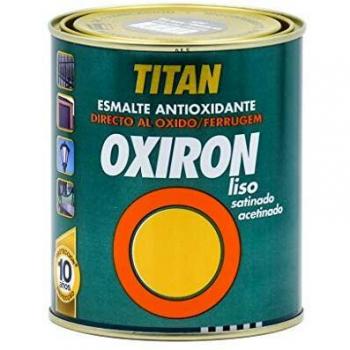 PINTURA OXIRON LISO SATINADO MARRON OXIDO 750 ML