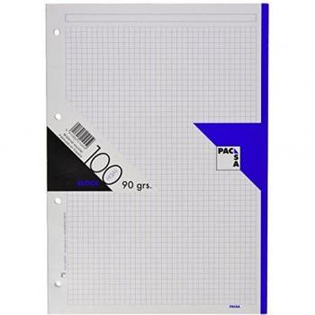 Pacsa 21048 - Recambio 90 g, A4, 100 hojas, color azul