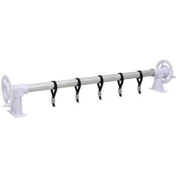 vidaXL Pool Cover Roller with Plastic Base