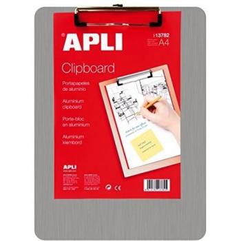 APLI 13782 - Clipboard aluminio A4