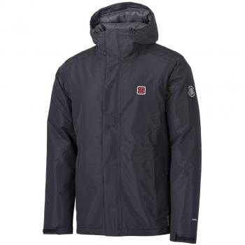 Ternua Torngat Men's Insulated Waterproof Hooded Jacket - Navy Blue, Size M