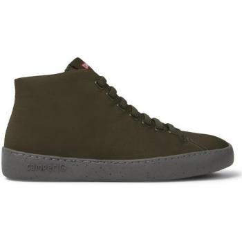 Botín Camper K400374 Verde Mujer Otoño/invierno Plano