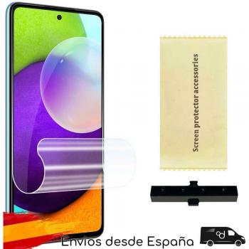 Protector de Pantalla Hidrogel Antihuellas para Samsung Galaxy A52/5G Película Protectora Cobertura Total