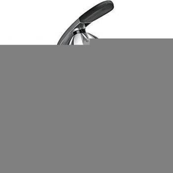 Concept Electrodomésticos CE3520 Exprimidor de cítricos con palanca de lujo, de 750ml, acero inoxidable, 150 W, 0.75 litros, Gris y negro