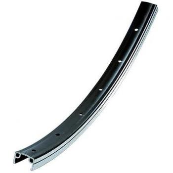 Llanta Robusta Pared Simple 24 Pulgadas Negro 507-19 36