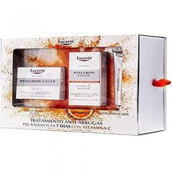 Eucerin Eucerin Hyaluron Filler Crema Piel Seca 50Ml + Contorno De Ojo + Vitamina C 50 ml