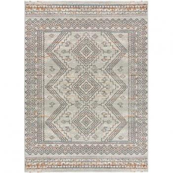 Alfombra de Interior Estilo Geométrico Multicolor Napoli 16610 - 80x150 cm
