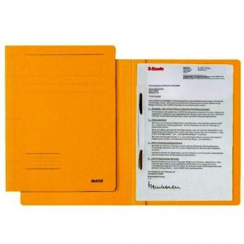 Carpeta Rápida LEITZ Fresh A4, 250 hojas, cartón manila, color amarillo