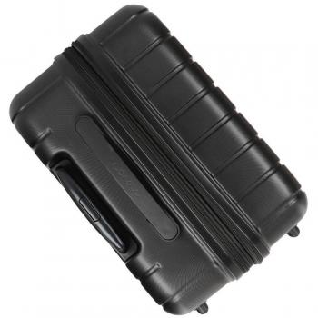 Movom Wood Maleta grande Negro 52x75x33 cms Rígida ABS Cierre TSA 109L 4,9Kgs 4 Ruedas Dobles Extensible