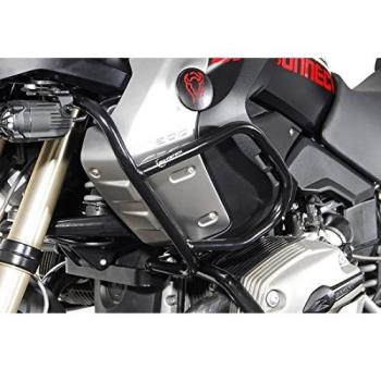 SW-MOTECH Barra de parachoques superior negra para BMW R1200GS