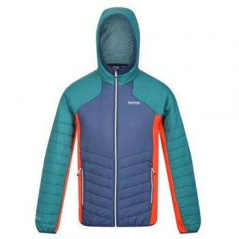 Chaqueta Softshell Trutton para Hombre de Regatta, características: impermeable, transpirable, con capucha ajustable, tejido elástico, múltiples bolsillos, diseño ligero y cómodo