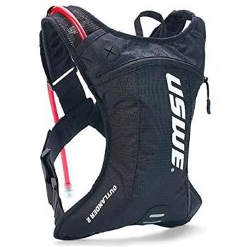 USWE Outlander Mochila de hidratación, Unisex Adulto, Negro, Talla única