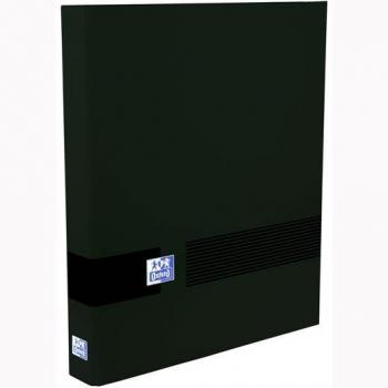 Carpeta Oxford A4+ de cartón negro