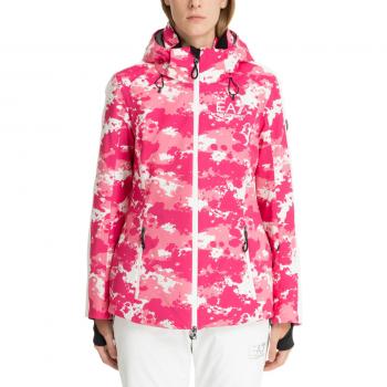 Emporio Armani EA7 Stratum 7 Down Jacket, Pink Female, Size S