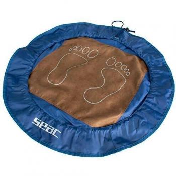 Tappetino Higiénico Impermeable SEAC para Cambiarse en Piscina, Gimnasio y Playa - Color Azul