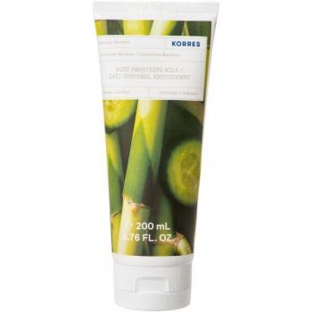 KORRES Cucumber Bamboo Body Milk with Aloe Vera, 200 ml