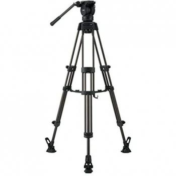 Libec LX7 M Video Tripod with Fluid Head/Medium Spider