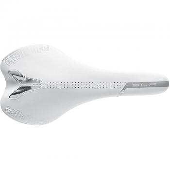 Selle Italia SLR Titanium Sillín, Hombre, Blanco, S1